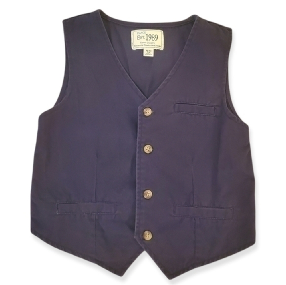 Children's Place dark blue vest